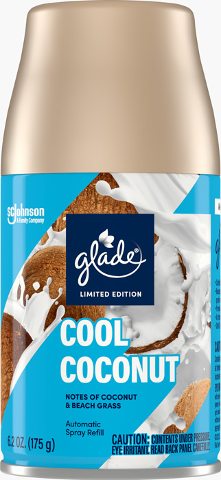 Glade® Cool Coconut Automatic Spray Refill