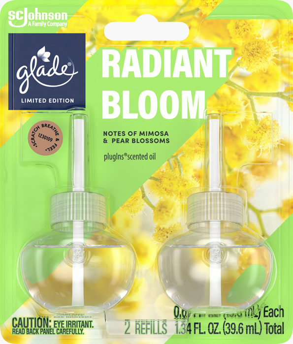 Glade® Radiant Bloom PlugIns® Scented Oil Refills