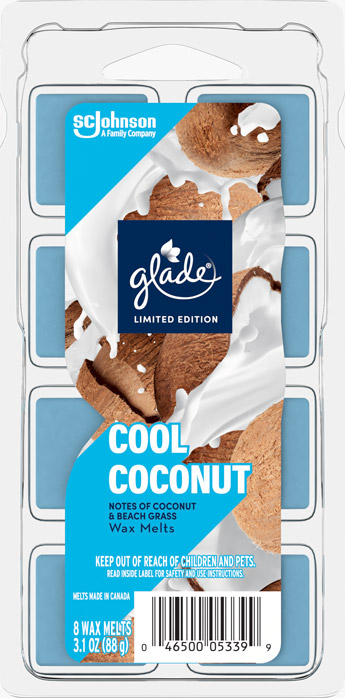 Glade® Cool Coconut Wax Melts