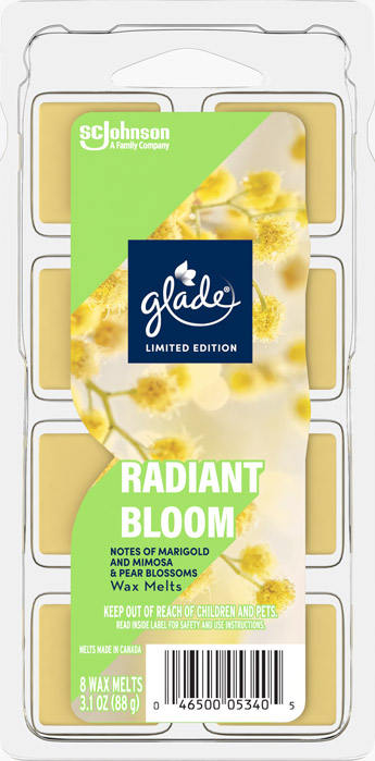 Glade® Radiant Bloom Wax Melts