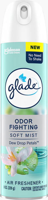 Dewdrop Petals™ Glade Soft Mist Air Freshener Spray