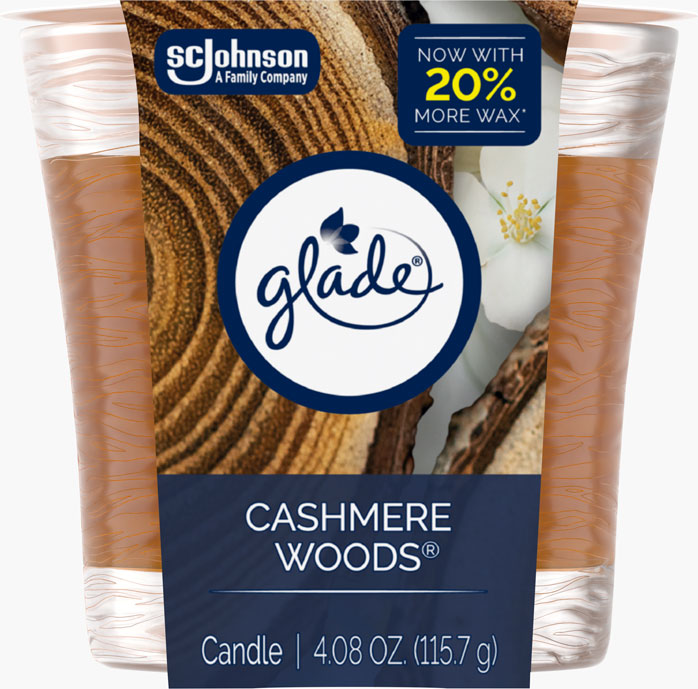 Glade® Cashmere Woods® Candle