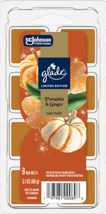 Glade® Pumpkin & Ginger Wax Melts