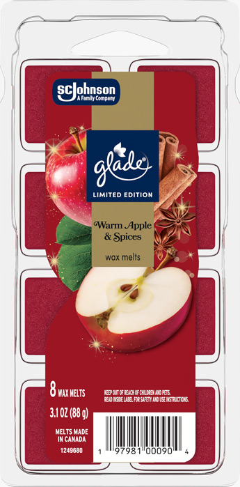 Glade® Warm Apple & Spices Wax Melts