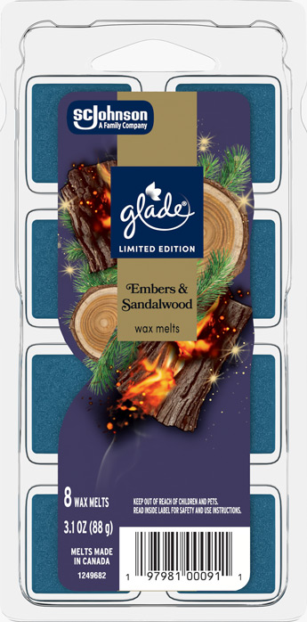 Glade® Embers & Sandalwood Wax Melts