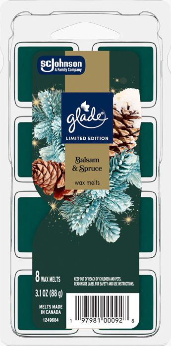 Glade® Balsam & Spruce Wax Melts