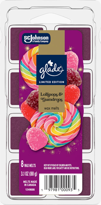 Glade® Lollipops & Gumdrops Wax Melts