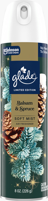 Glade® Balsam & Spruce Soft Mist Air Freshener Spray