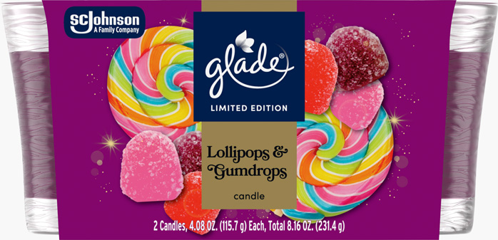 Glade® Lollipops & Gumdrops Candle Twin Pack