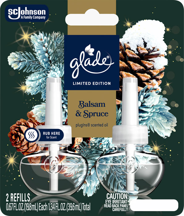 Glade® Balsam & Spruce PlugIns® Scented Oil Refills