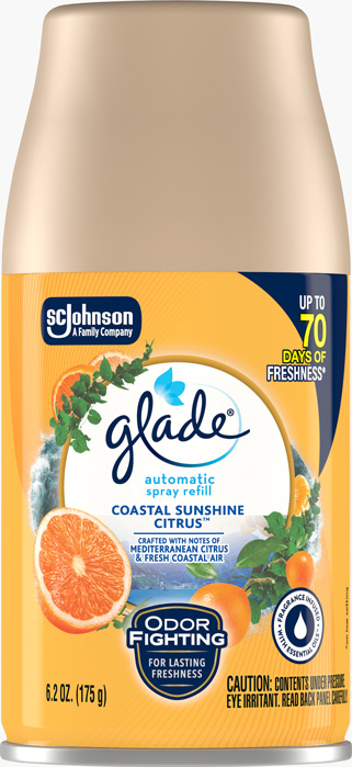 Glade® Coastal Sunshine Citrus Automatic Spray Refill