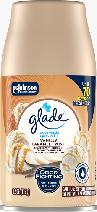 Glade® Vanilla Caramel Twist Automatic Spray Refill