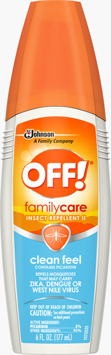 OFF!® FamilyCare Insect Repellent II (Clean Feel)