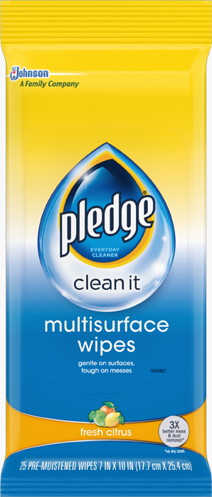 Pledge® Clean It Multisurface Wipes