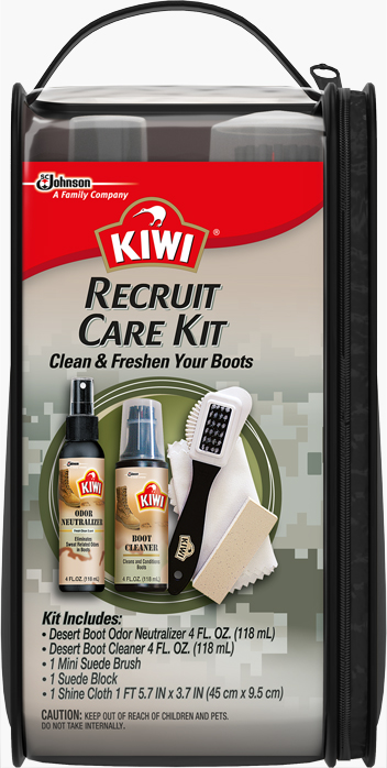 Military KIWI® Desert Boot Care Recruit Kit