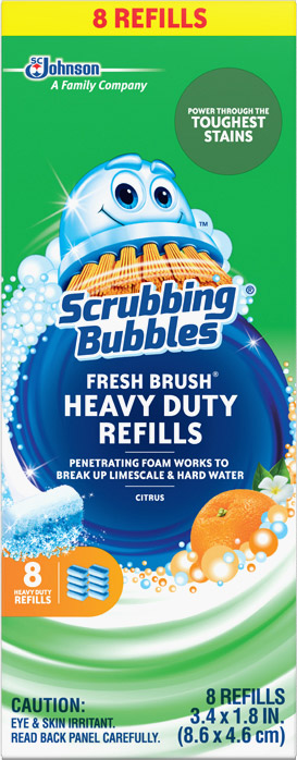 Scrubbing Bubbles® Fresh Brush™ Toilet Cleaning System - Heavy Duty Refills