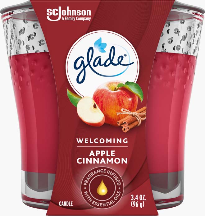 Glade® Apple Cinnamon Candle