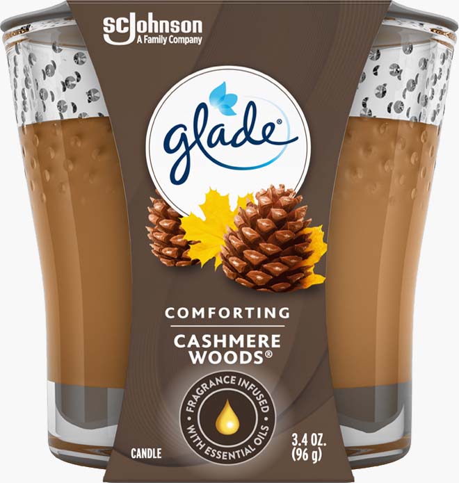 Glade® Cashmere Woods® Candle