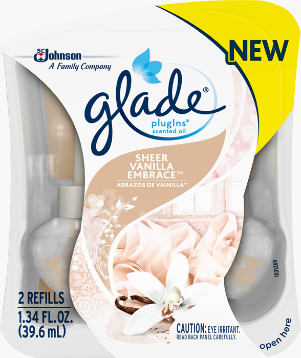 Glade® Sheer Vanilla Embrace PlugIns® Scented Oil Refills