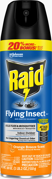 Raid® Flying Insect Killer - Orange Breeze