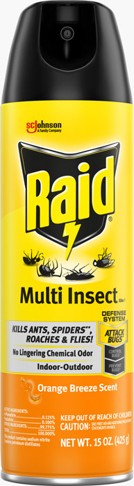 Raid® Multi Insect Killer - Orange Breeze
