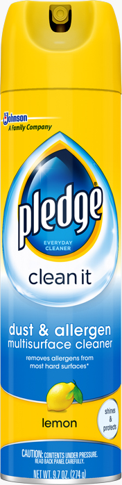 Pledge® Clean It Dust & Allergen Multisurface Cleaner