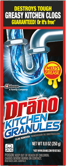 Drano® Kitchen Granules Clog Remover