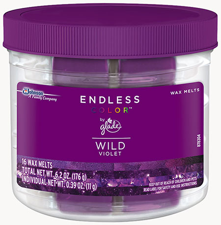 Glade® Endless Color™ Wax Melts - Wild Violet