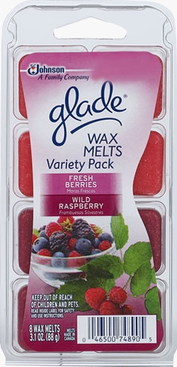 Glade® Wax Melts - Fresh Berries and Wild Raspberry