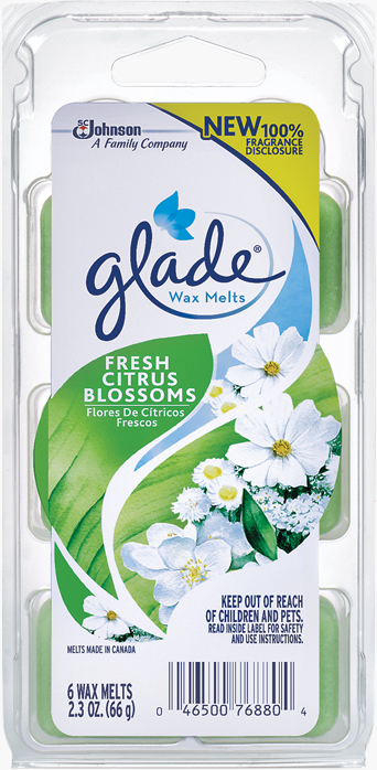 Glade® Wax Melts - Fresh Citrus Blossoms