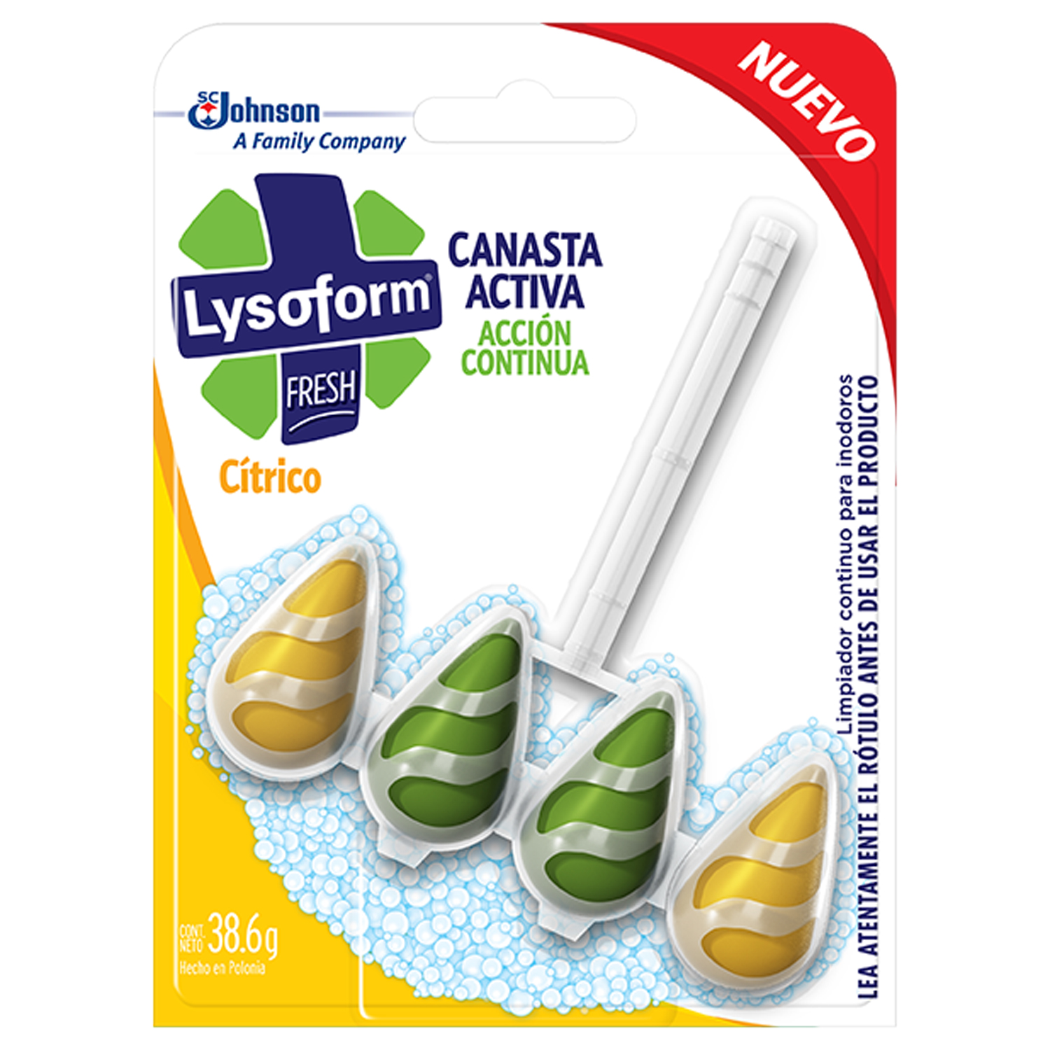 Lysoform® Canasta Sólida - Citrico