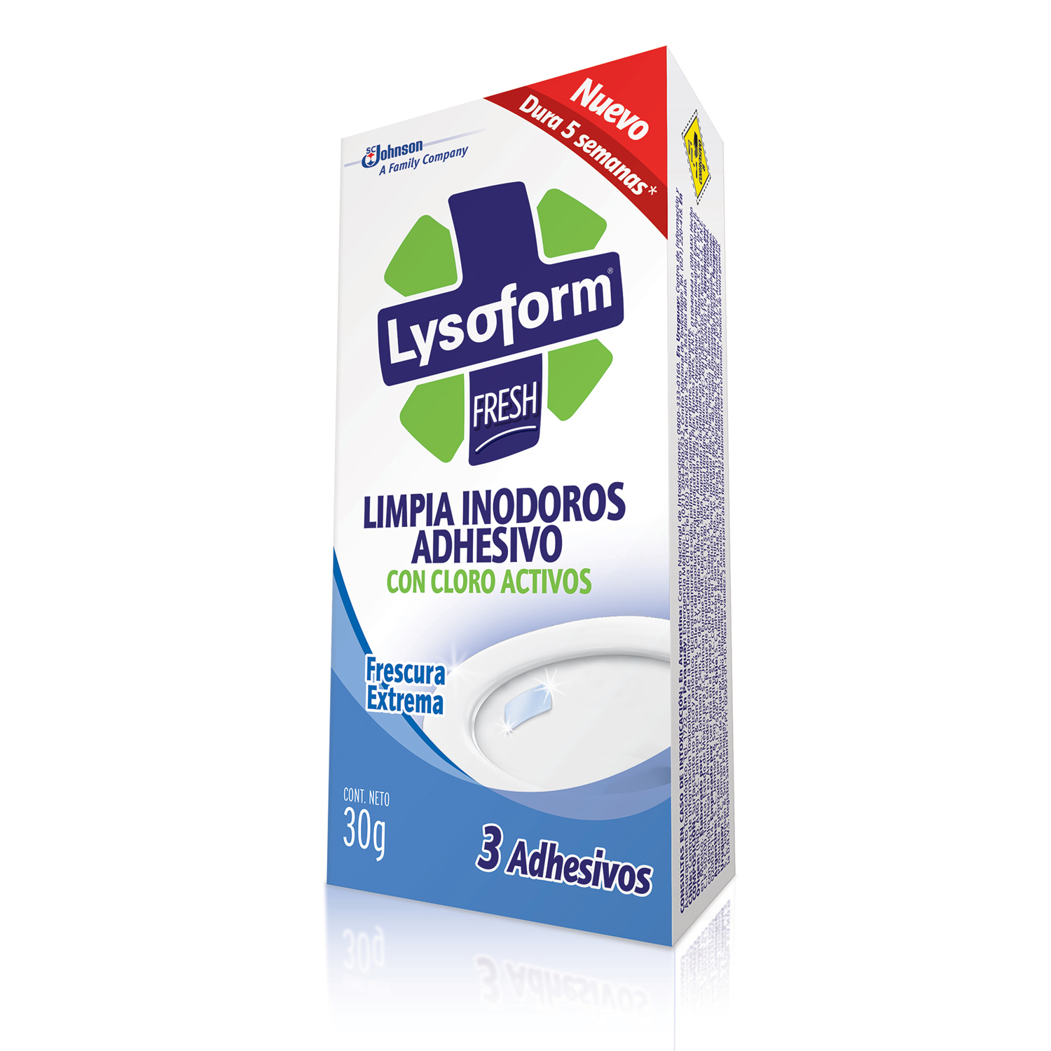 Lysoform® Limpia Inodoros Adhesivo Frescura Extrema