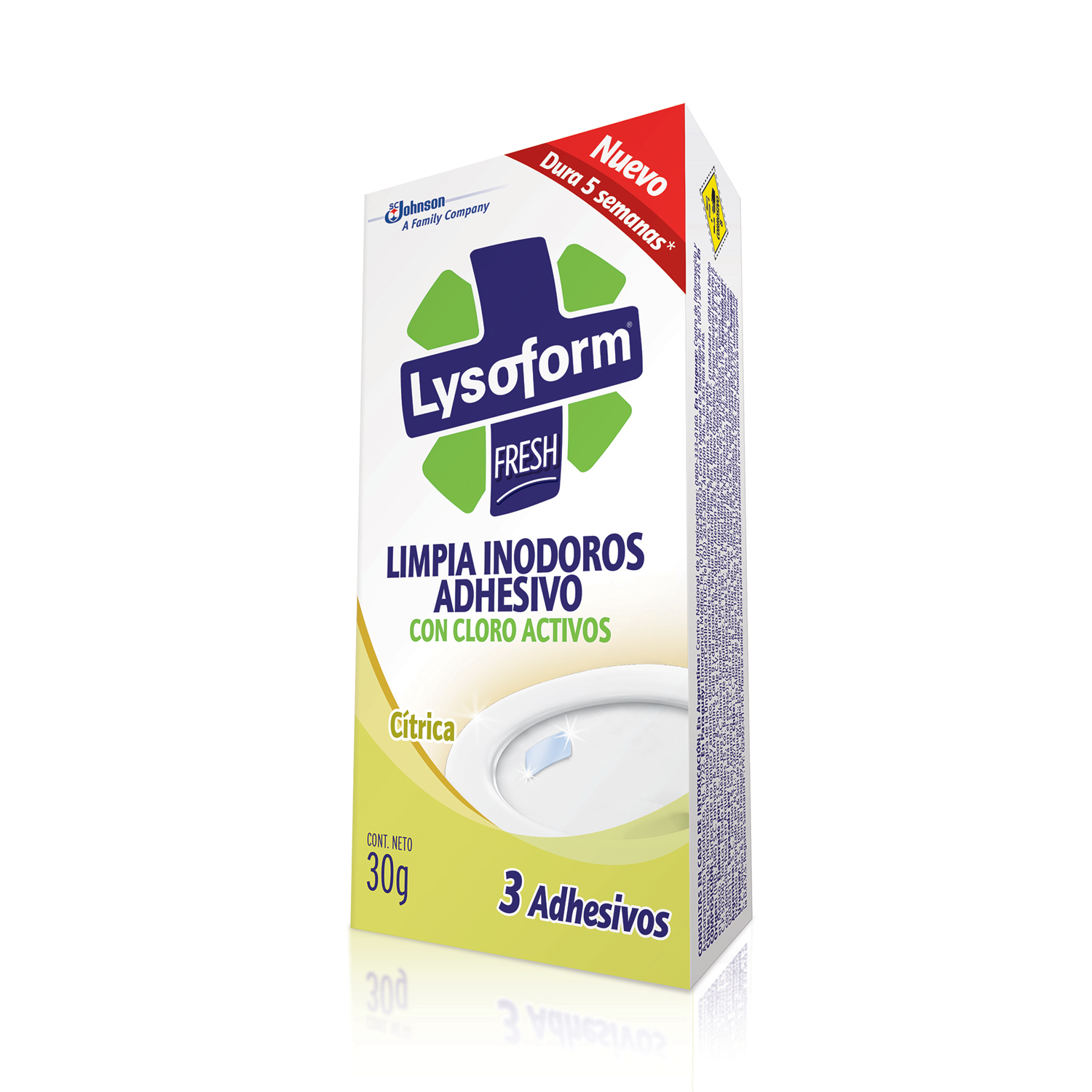 Lysoform® Limpia Inodoros Adhesivo Citrica