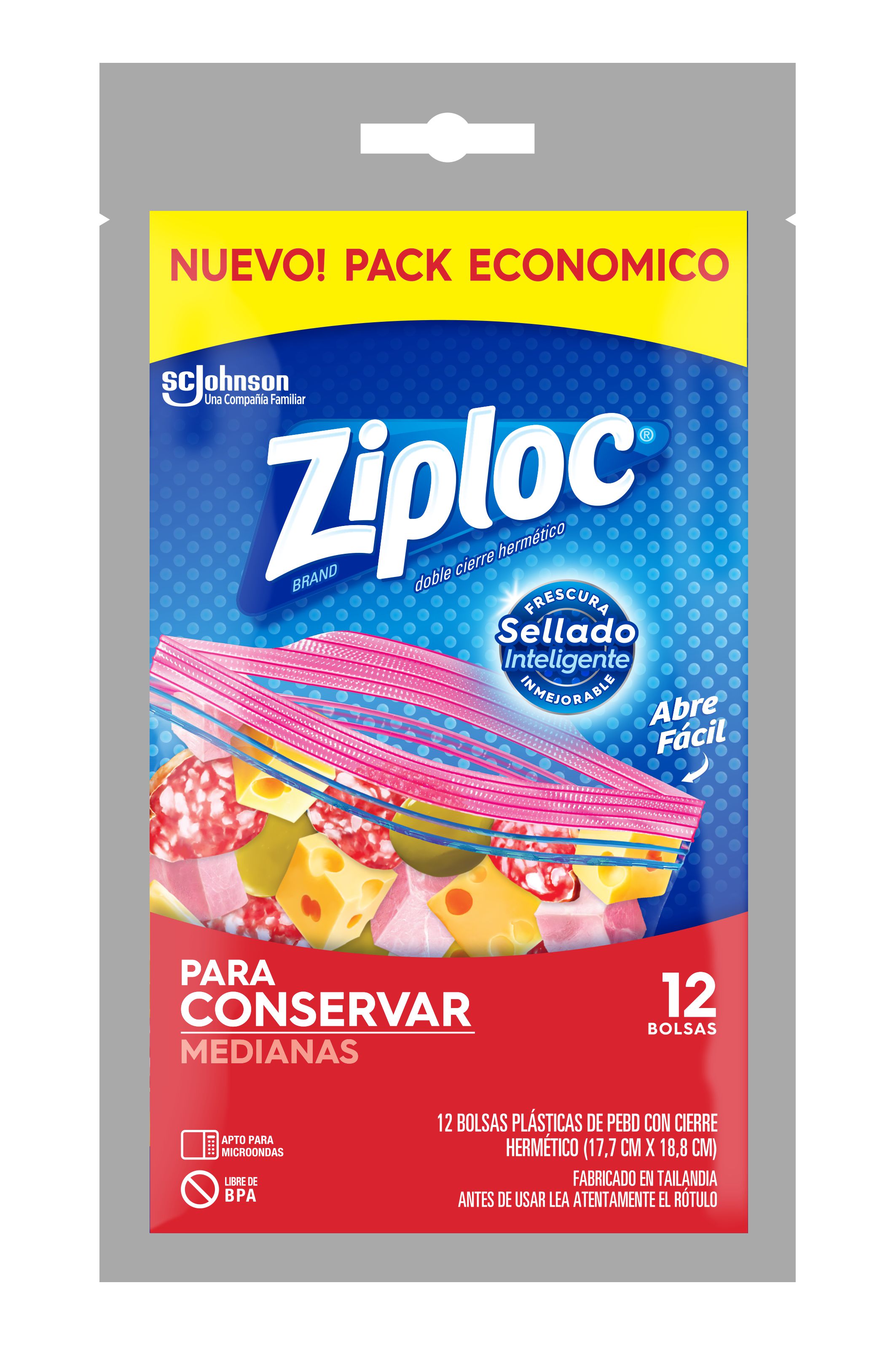 Ziploc® Conserva Mediana