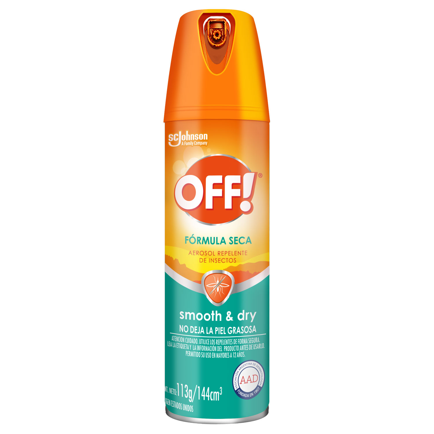 OFF!® Family  Smooth & Dry Seco Aerosol