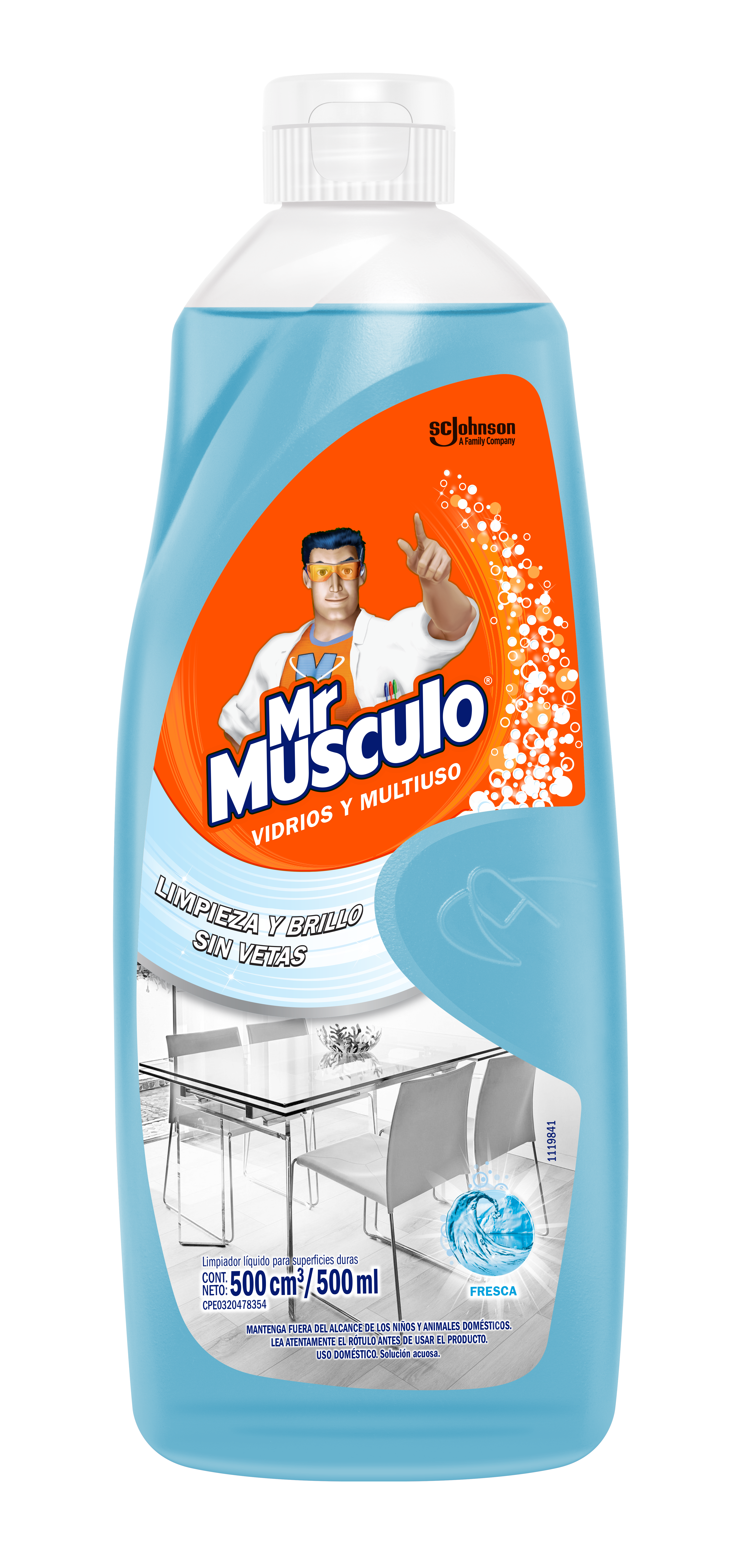 Mr Músculo® Vidrios y Multiuso Fresca