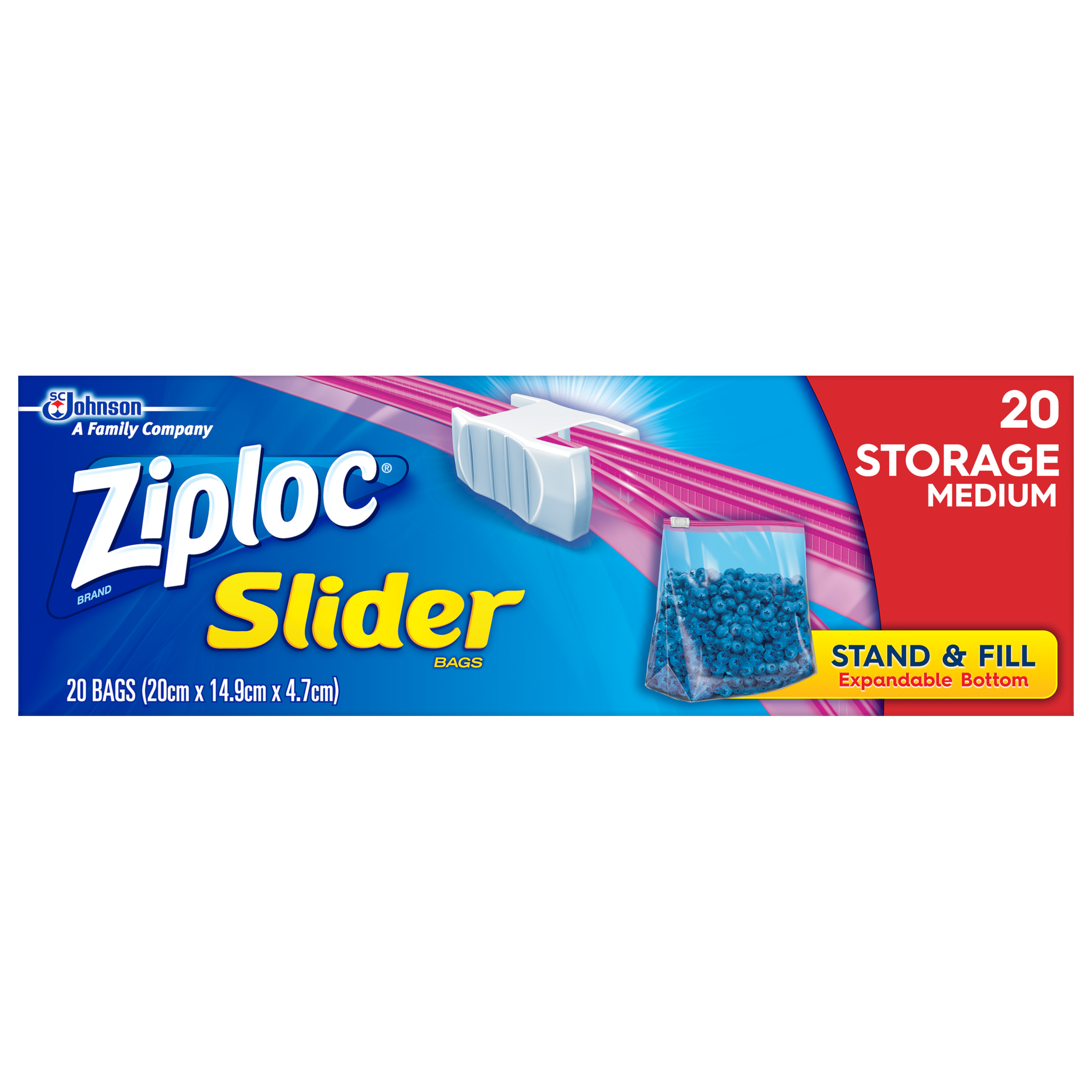 Ziploc® Slider Storage Bag