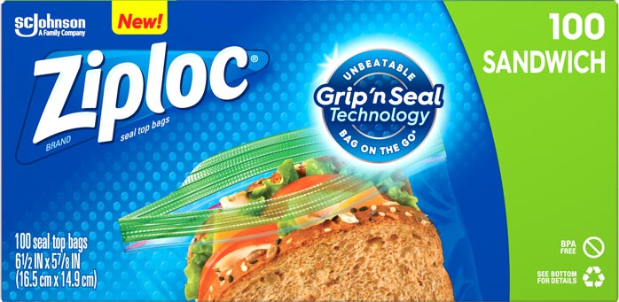 Ziploc® Brand Sandwich Bags 