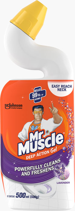 Mr Muscle® Toilet Bowl Cleaner Lavender