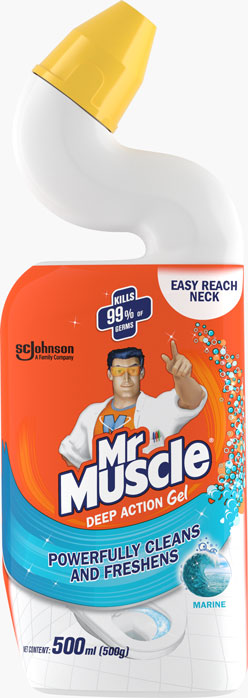 Mr Muscle® Toilet Bowl Cleaner Marine