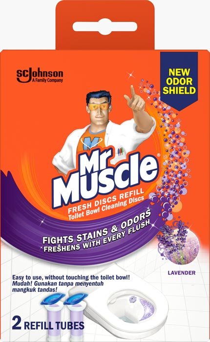 Mr Muscle® Fresh Discs Refill Lavender
