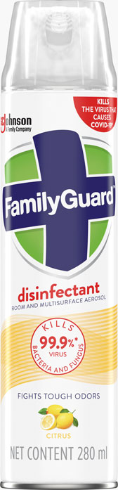 FamilyGuard™ Disinfectant Aerosol Citrus
