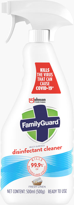 FamilyGuard™ Multi-Surface Disinfectant Trigger Fresh Linen