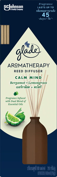 Glade® Aromatherapy Reed Diffuser Bergamot & Lemongrass