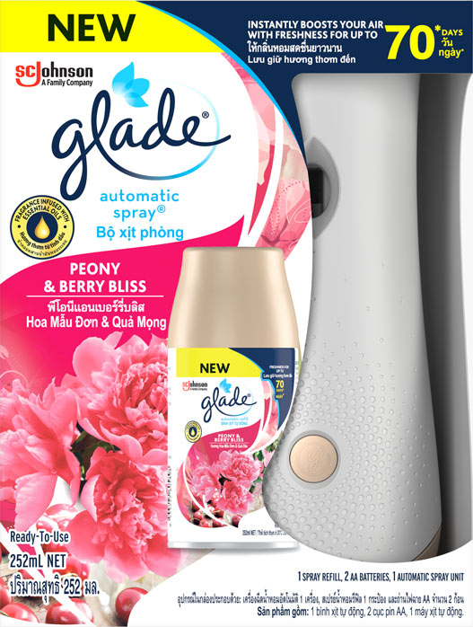 Glade® Automatic Spray Peony Berry Bliss Starter