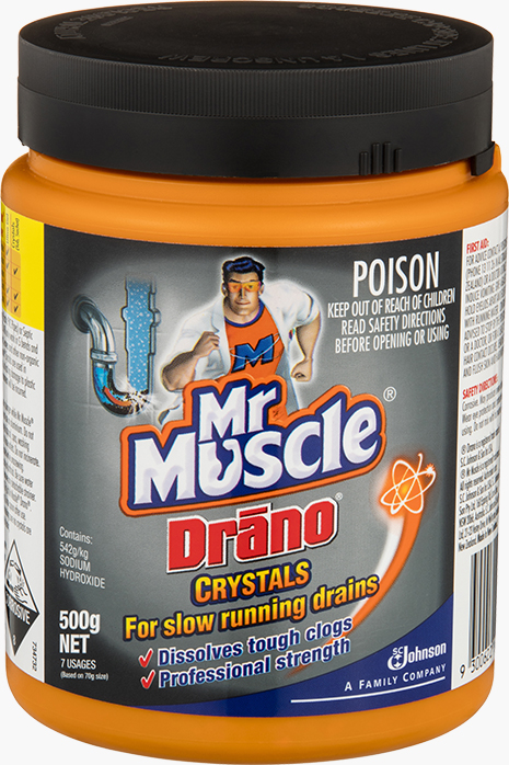 Mr Muscle® Drano Drain Crystals