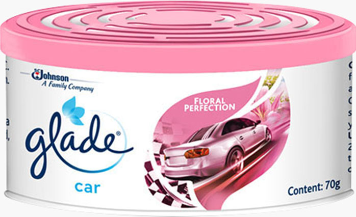 Glade® Mini Gel Car Floral Perfection