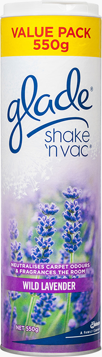 Glade® Shake n Vac Powder Wild Lavender