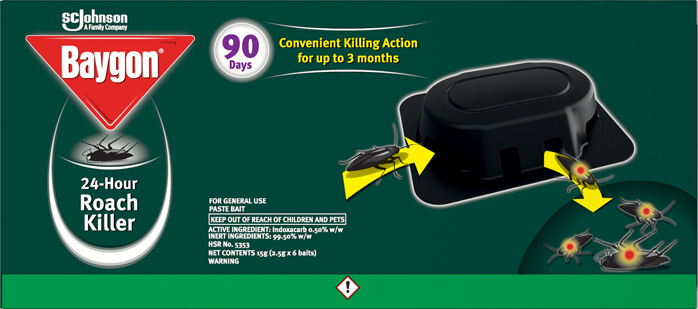 Baygon® 24-Hour Roach Killer