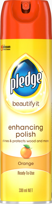 Pledge® Enhancing Polish Orange